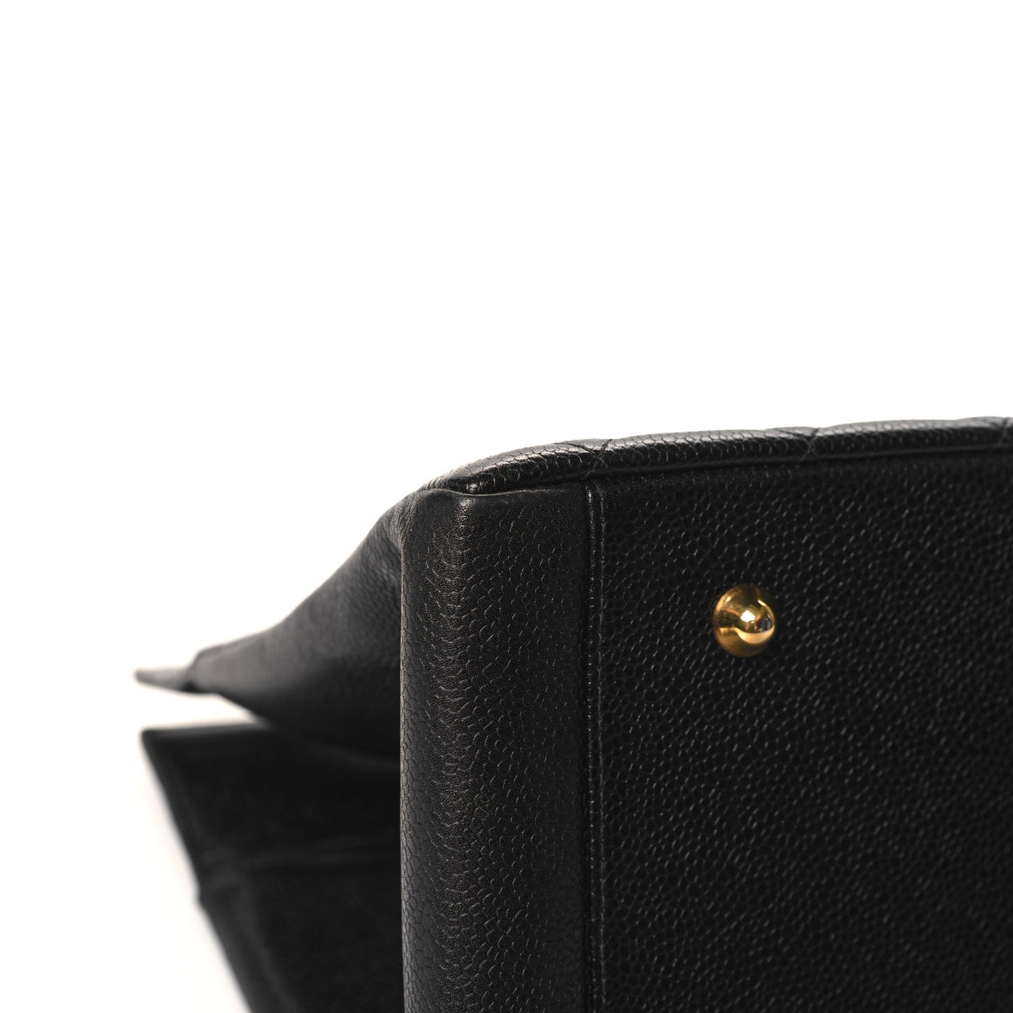 Caviar Quilted Grand Timeless Tote GTT Black