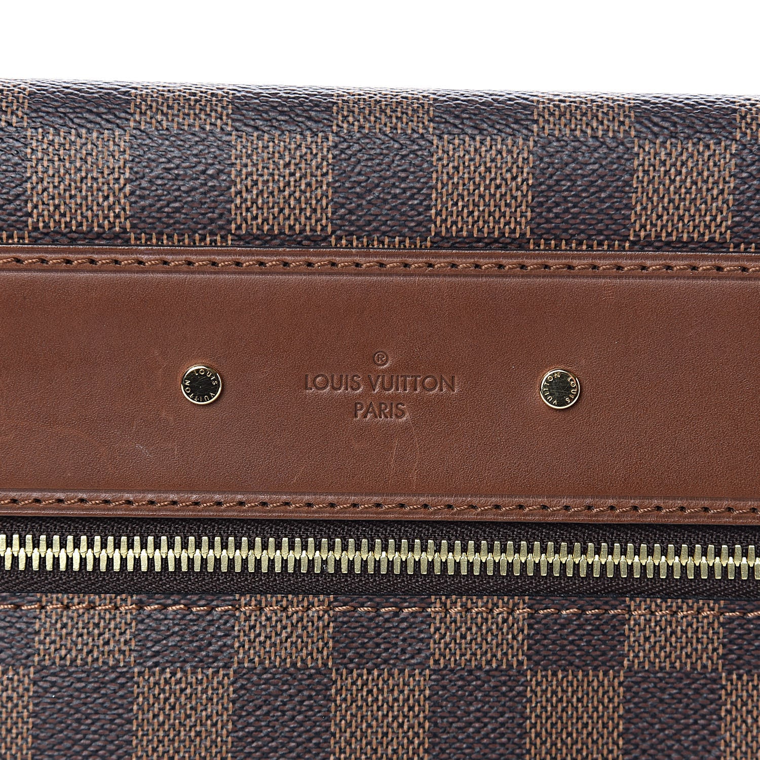 Louis Vuitton Damier Ebene Pochette Ascot 8 of 8