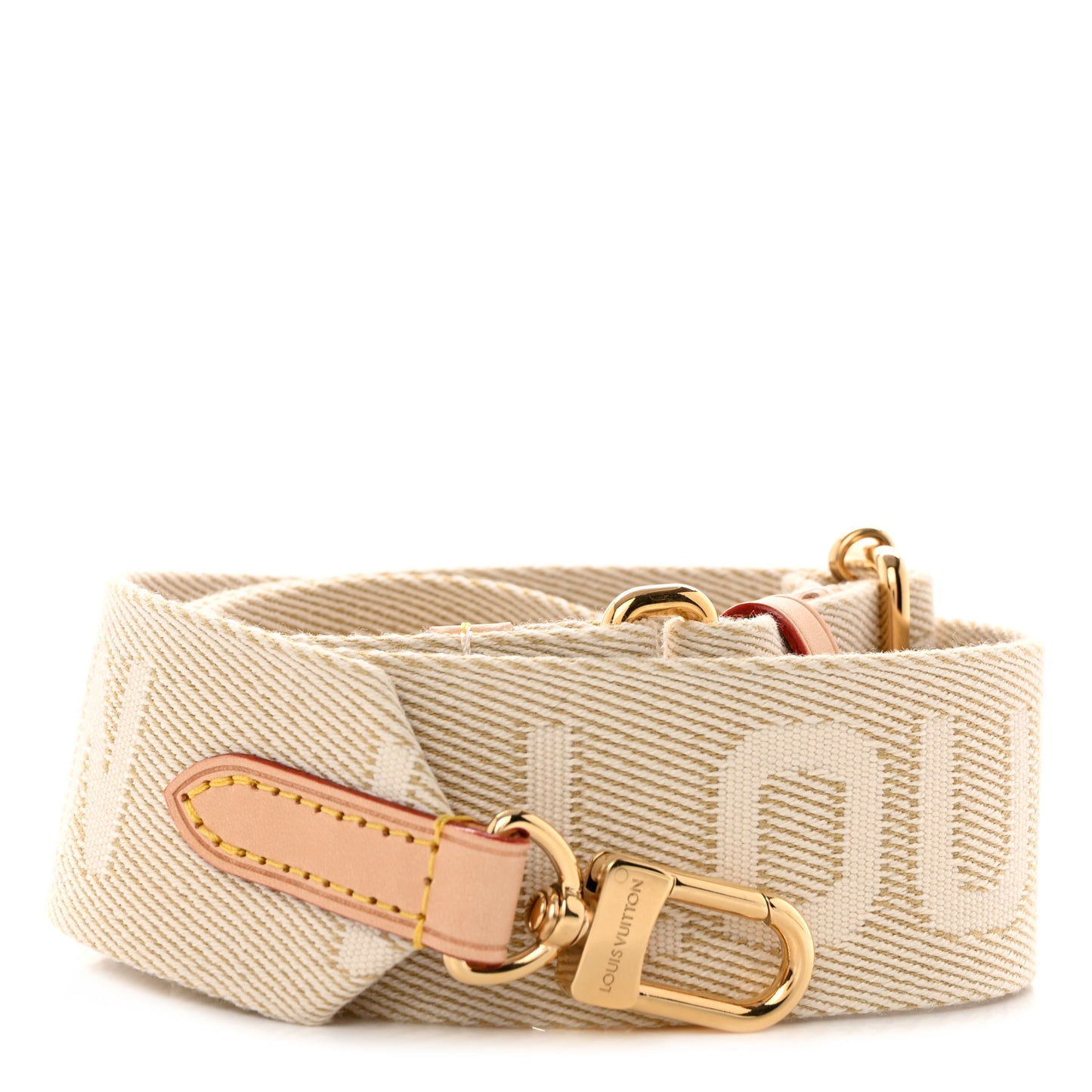 Monogram Multi Pochette Accessories Shoulder Strap Cream