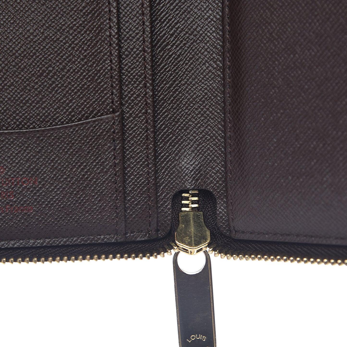 Damier Ebene Compact Zippy Wallet