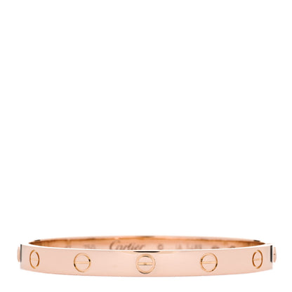 Cartier 18K Pink Gold LOVE Bracelet 17 1 of 4