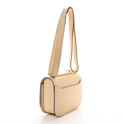 Delvaux Alpina Calfskin Lingot Crossbody Dune 3 of 10