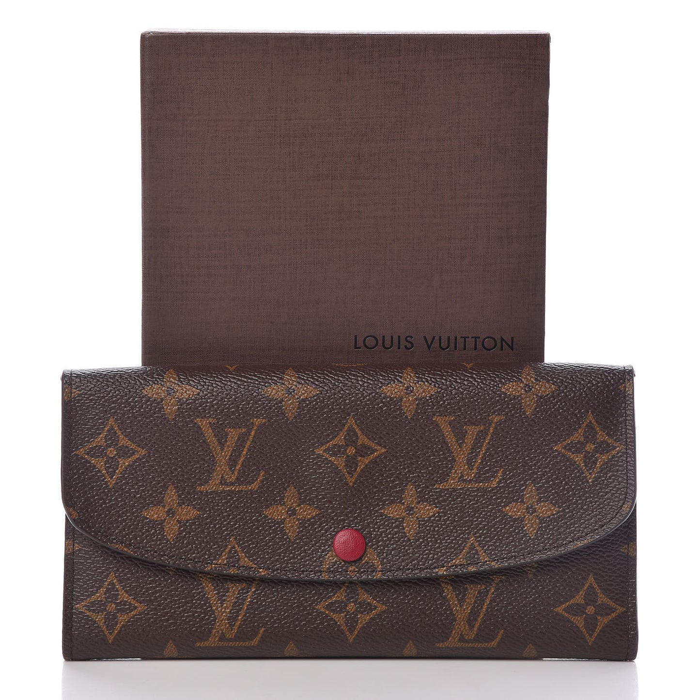 Monogram Emilie Wallet Fuchsia