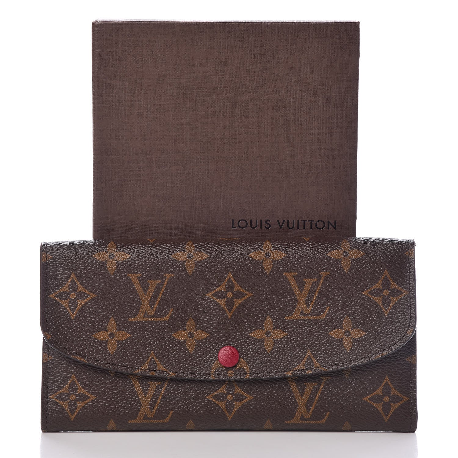 Louis Vuitton Monogram Emilie Wallet Fuchsia 9 of 9