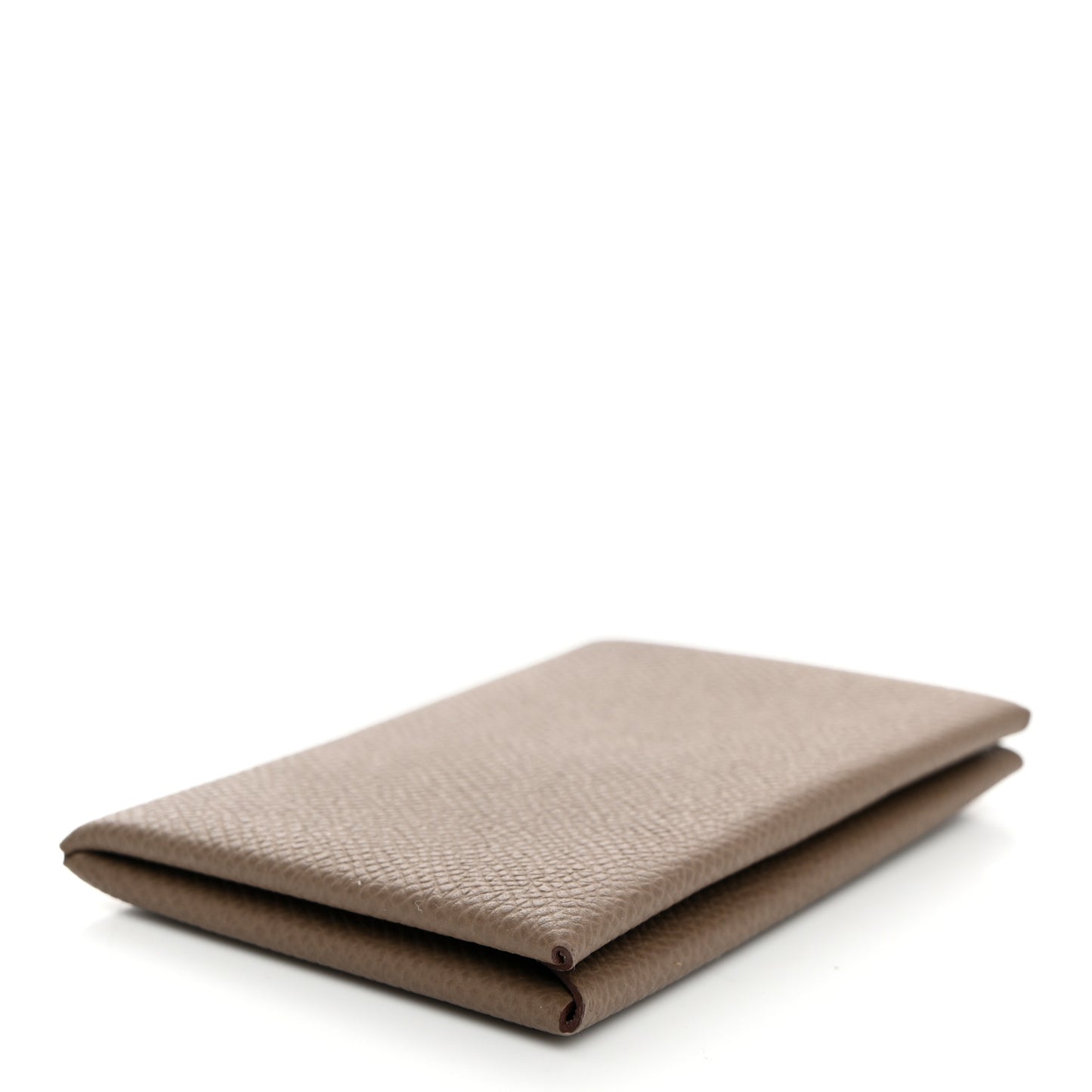Epsom Calvi Card Case Etoupe