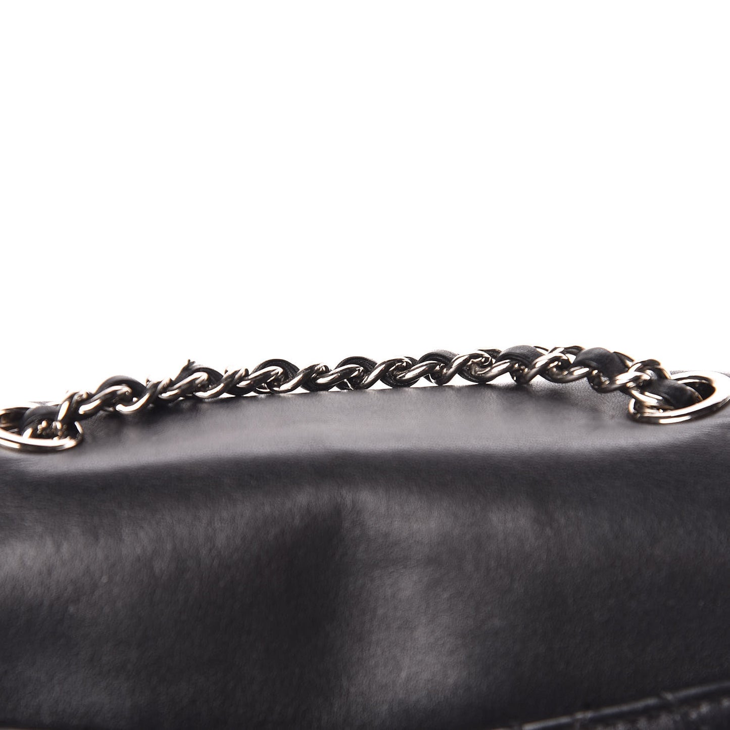 Calfskin Mini Tramezzo Flap Black