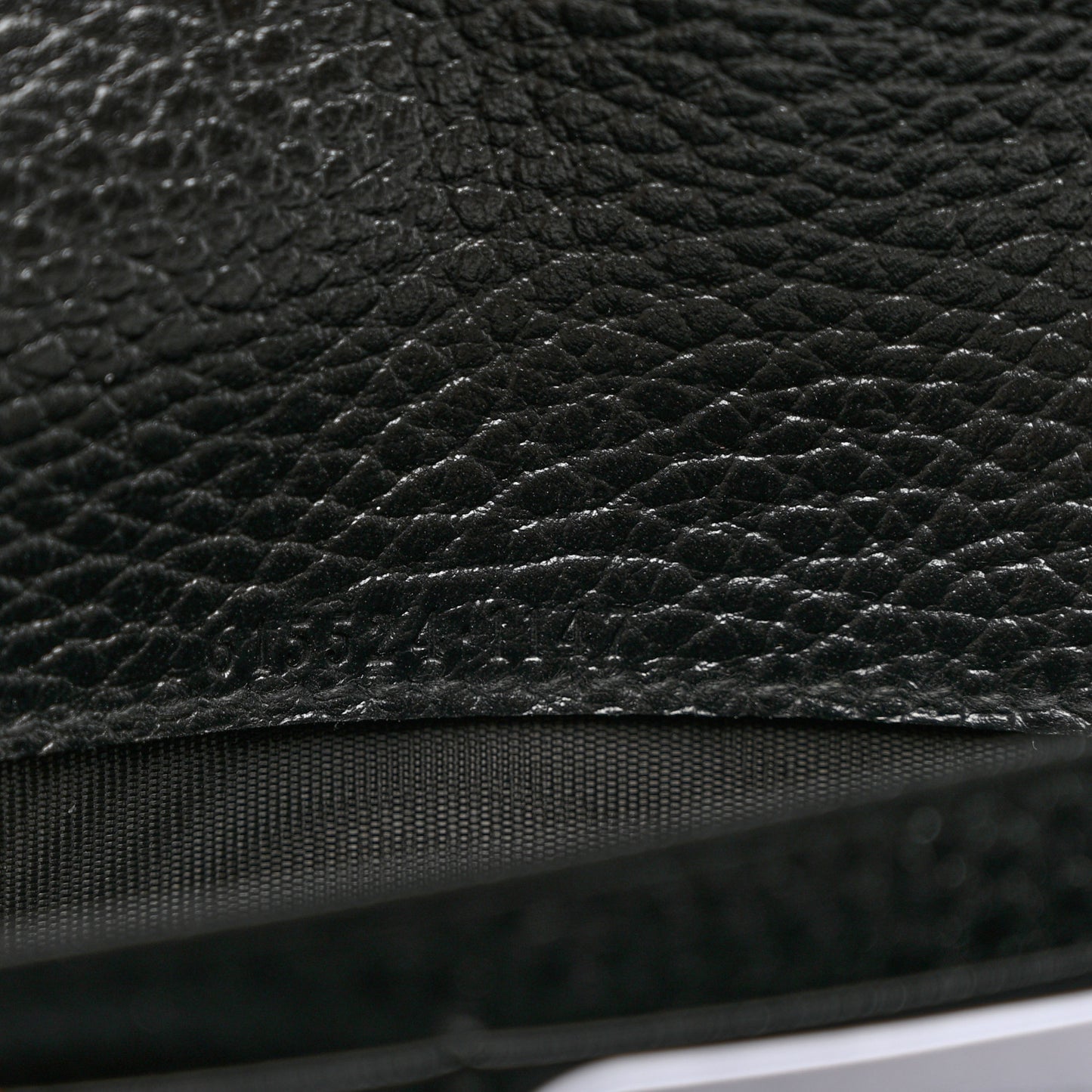 Dollar Calfskin Interlocking G Continental Wallet Black