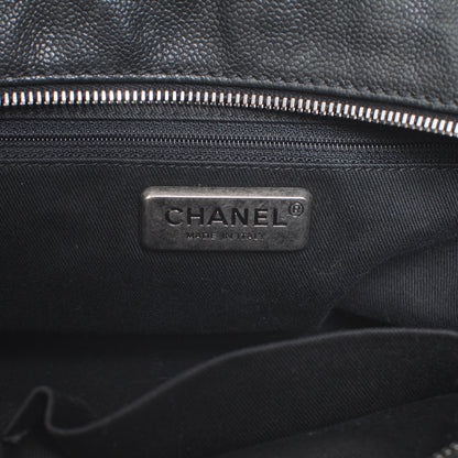 Chanel Distressed Caviar Outdoor Ligne Tote Black 6 of 7