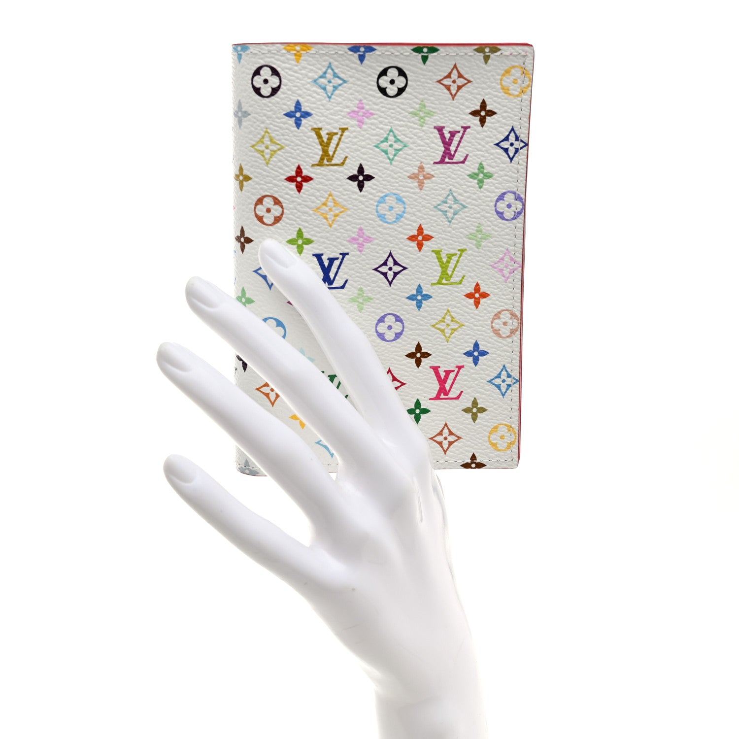 Louis Vuitton LV X TM Monogram Multicolor Passport Cover White 2 of 7