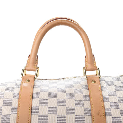 Louis Vuitton Damier Azur Keepall Bandouliere 55 9 of 9