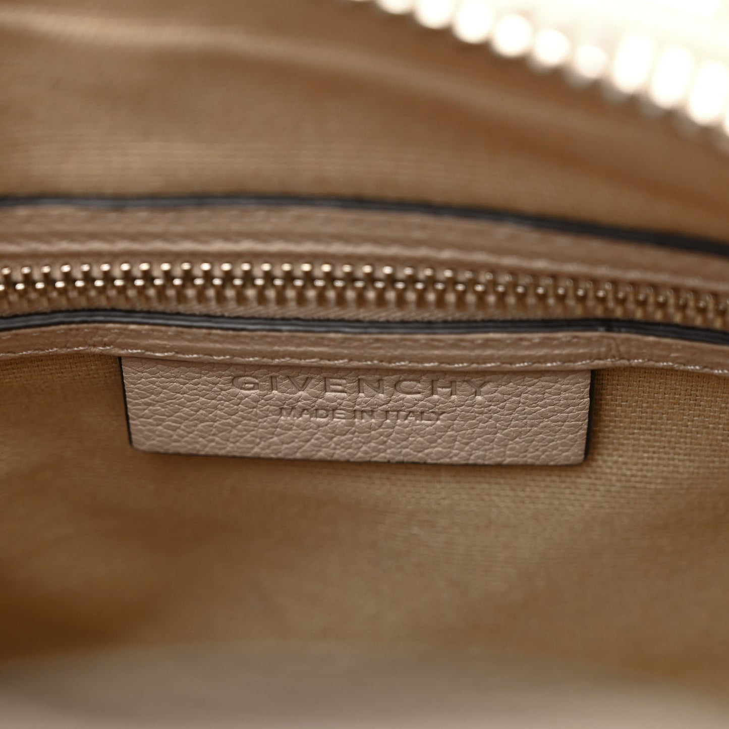 Sugar Goatskin Mini Antigona Dune