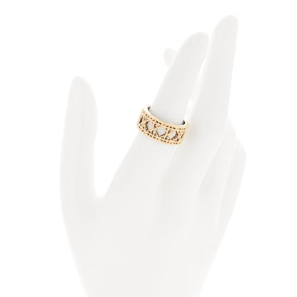 Christian Dior 18K Yellow White Gold My Dior Ring 52 6 2 of 5