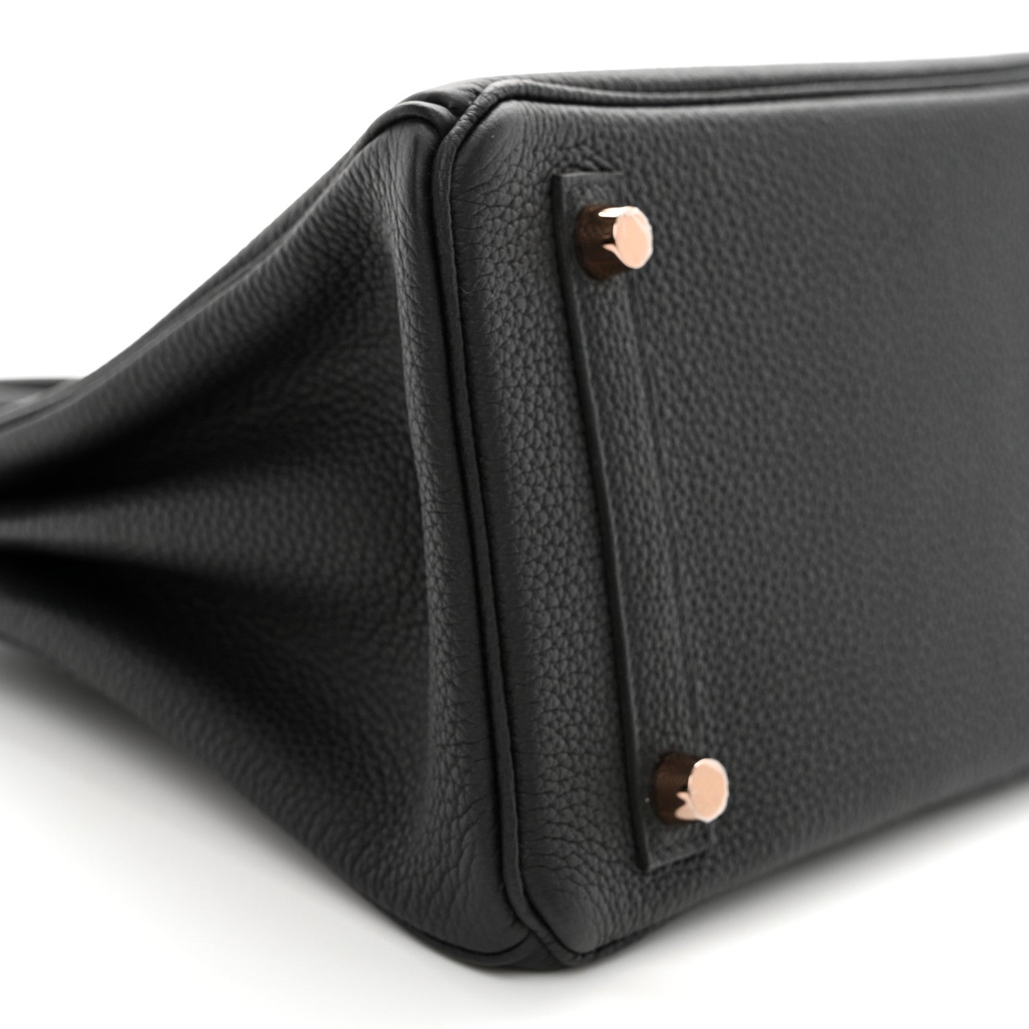 Hermes Togo Birkin 25 Black 9 of 12