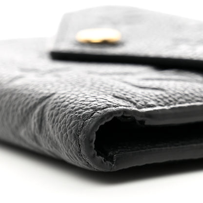 Louis Vuitton Empreinte Victorine Wallet Black 8 of 8