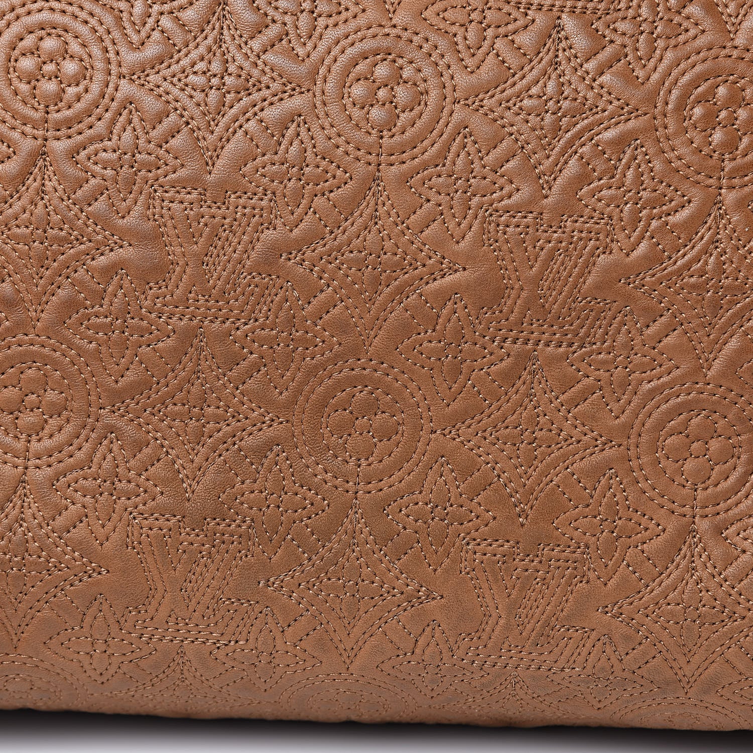 Louis Vuitton Lambskin Antheia Hobo PM Caramel 11 of 13