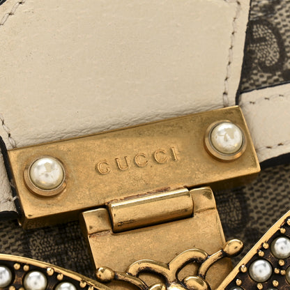 Gucci GG Supreme Monogram Small Queen Margaret Top Handle Bag White 13 of 13