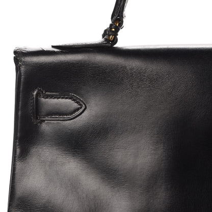 Hermes Box Kelly Retourne 32 Black 30 of 36