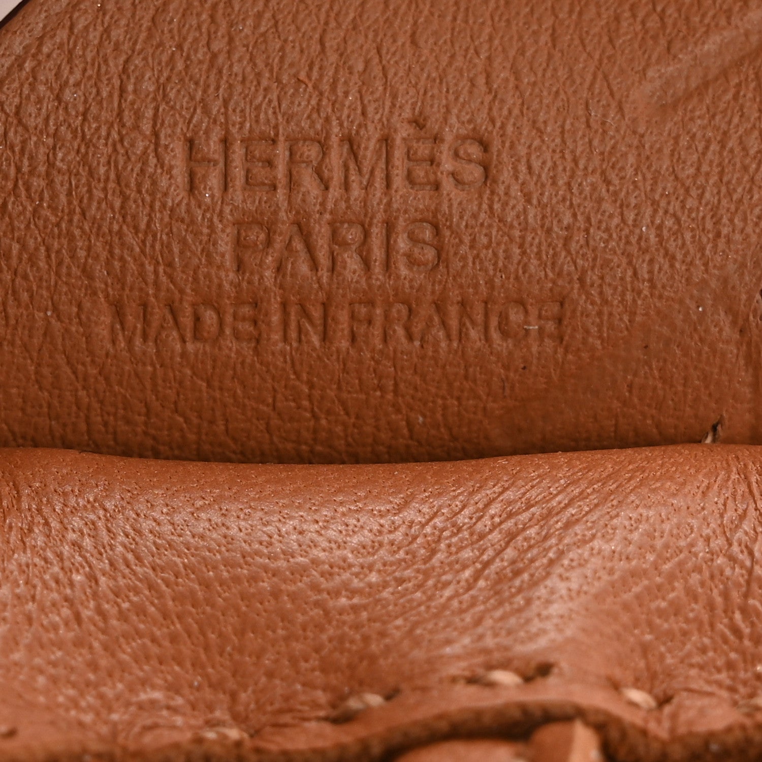 Hermes Milo Lambskin Swift Grigri Rodeo Pegase Horse Bag Charm PM Gold 3 of 5