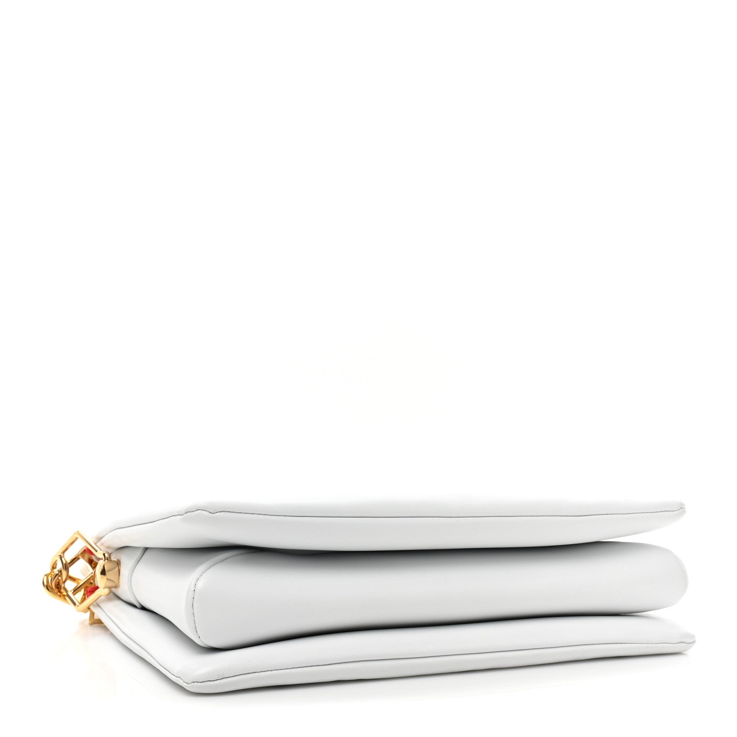 Louis Vuitton Lambskin Embossed Monogram LV H32 PM White 4 of 10