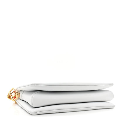 Louis Vuitton Lambskin Embossed Monogram LV H32 PM White 4 of 10