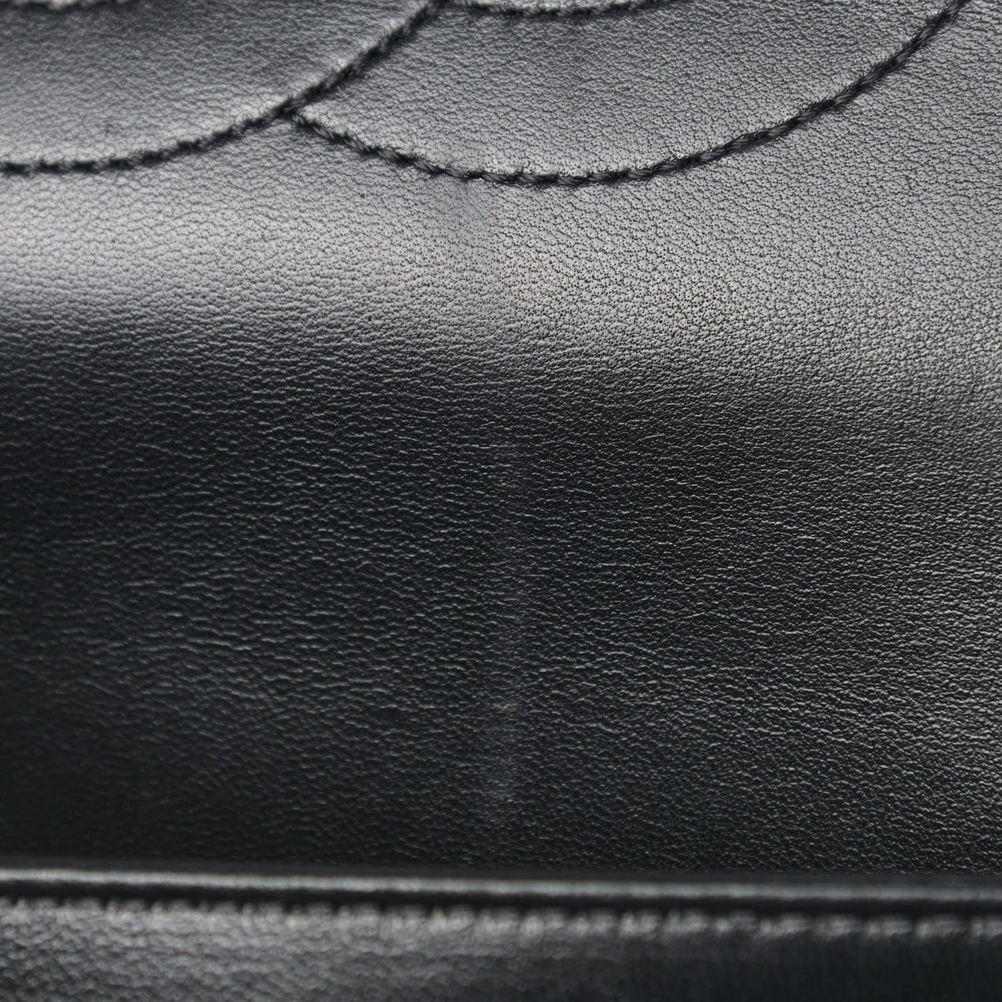Lambskin Quilted Medium Trendy CC Flap Dual Handle Bag Black
