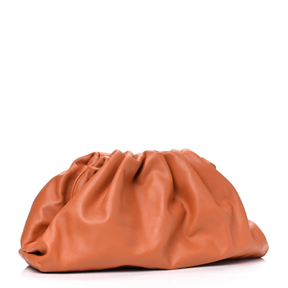 Bottega Veneta Smooth Butter Calf The Pouch Oversized Clutch Clay 2 of 5