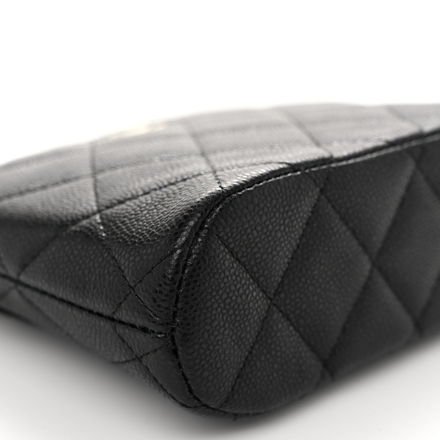 Chanel Caviar Quilted Classic Clutch With Chain Black 8 of 9