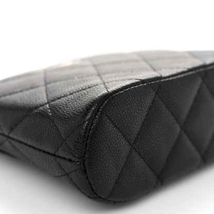 Chanel Caviar Quilted Classic Clutch With Chain Black 8 of 9