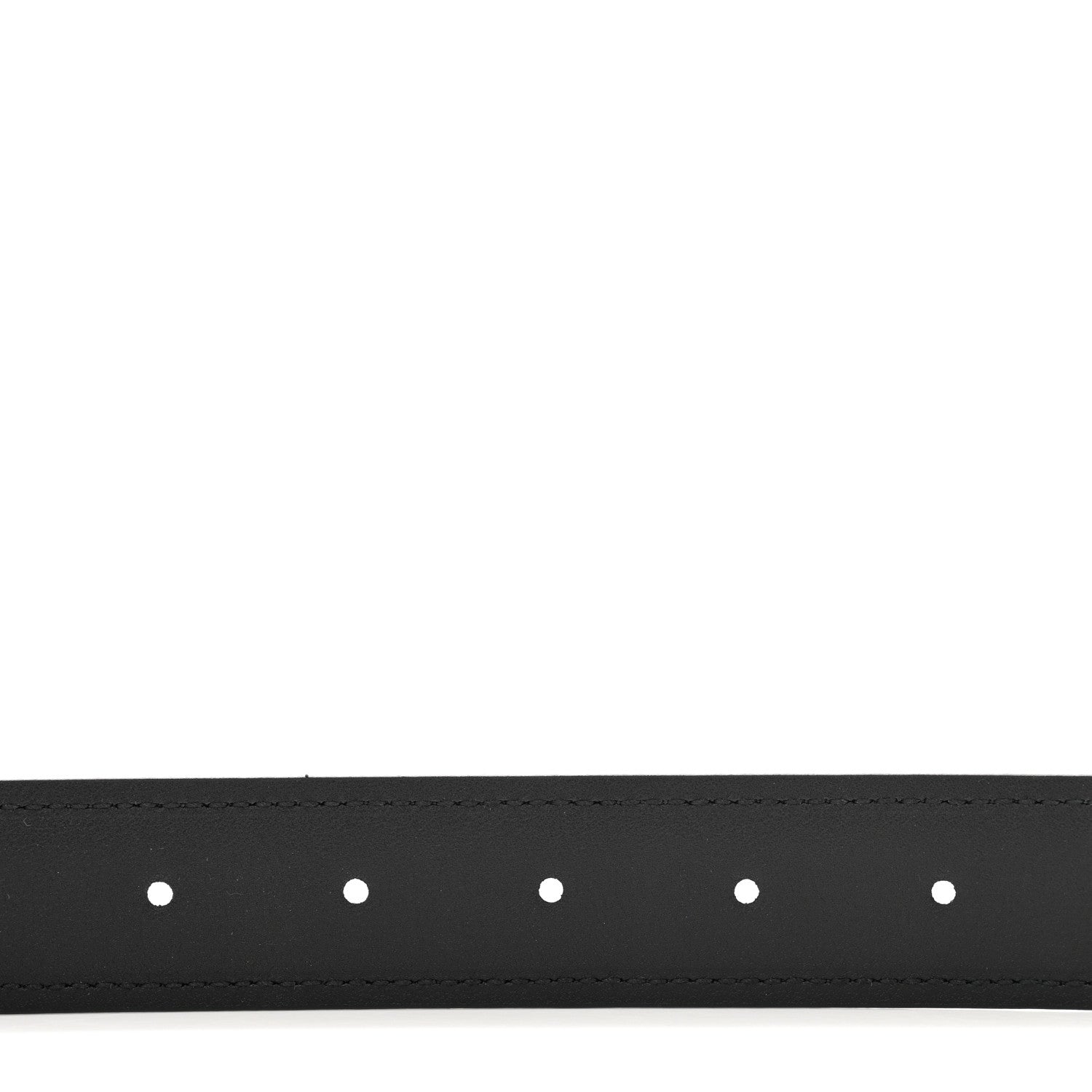 Gucci Ciny Lux Calfskin Blondie 30mm Belt 75 30 Black 4 of 5