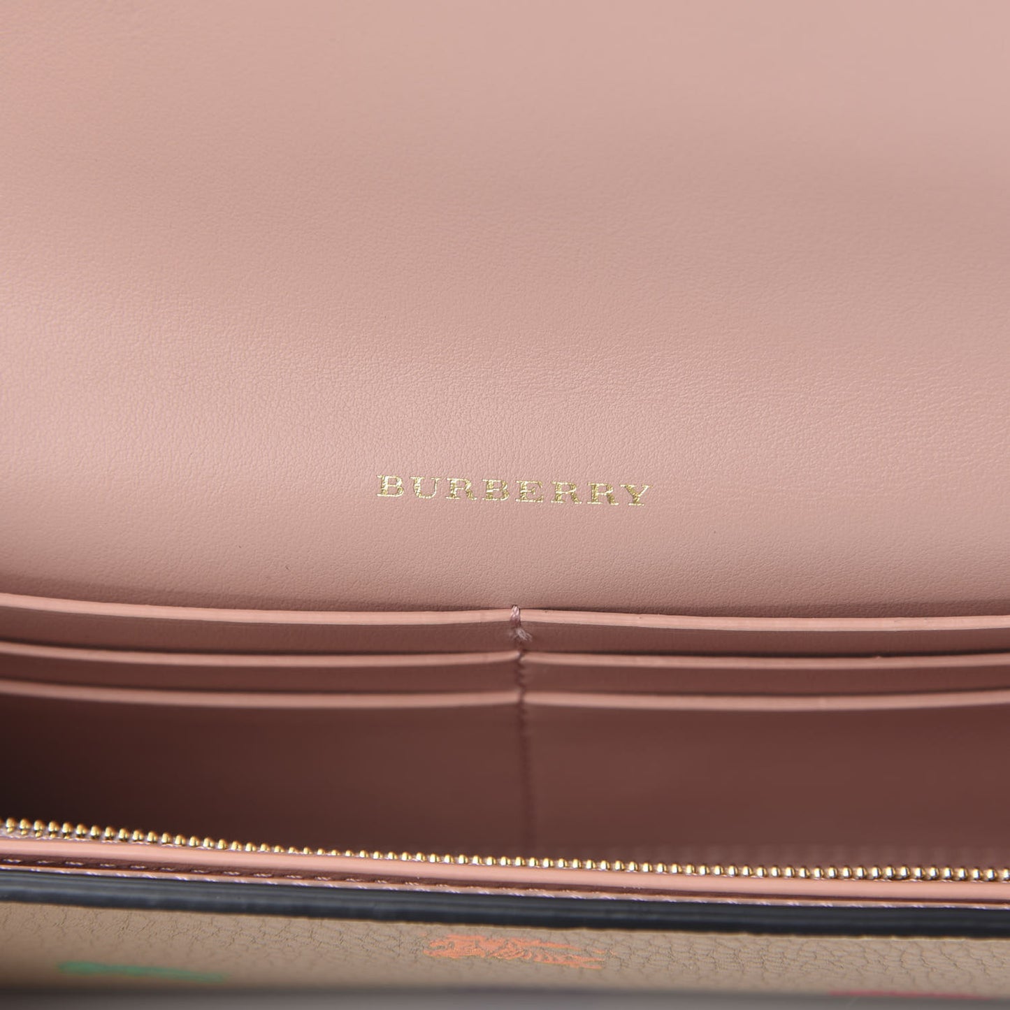 Grained Calfskin EKD Hollee Wallet Light Camel