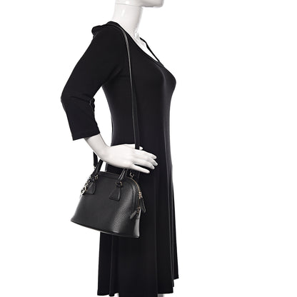 Gucci Dollar Calfskin Small GG Charm Dome Bag Black 2 of 10