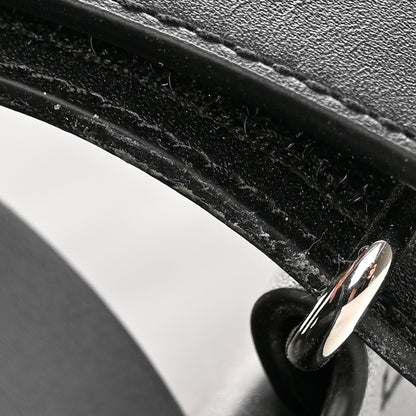 Hermes Calfskin Womens Chypre Sandals 41 Black 12 of 16