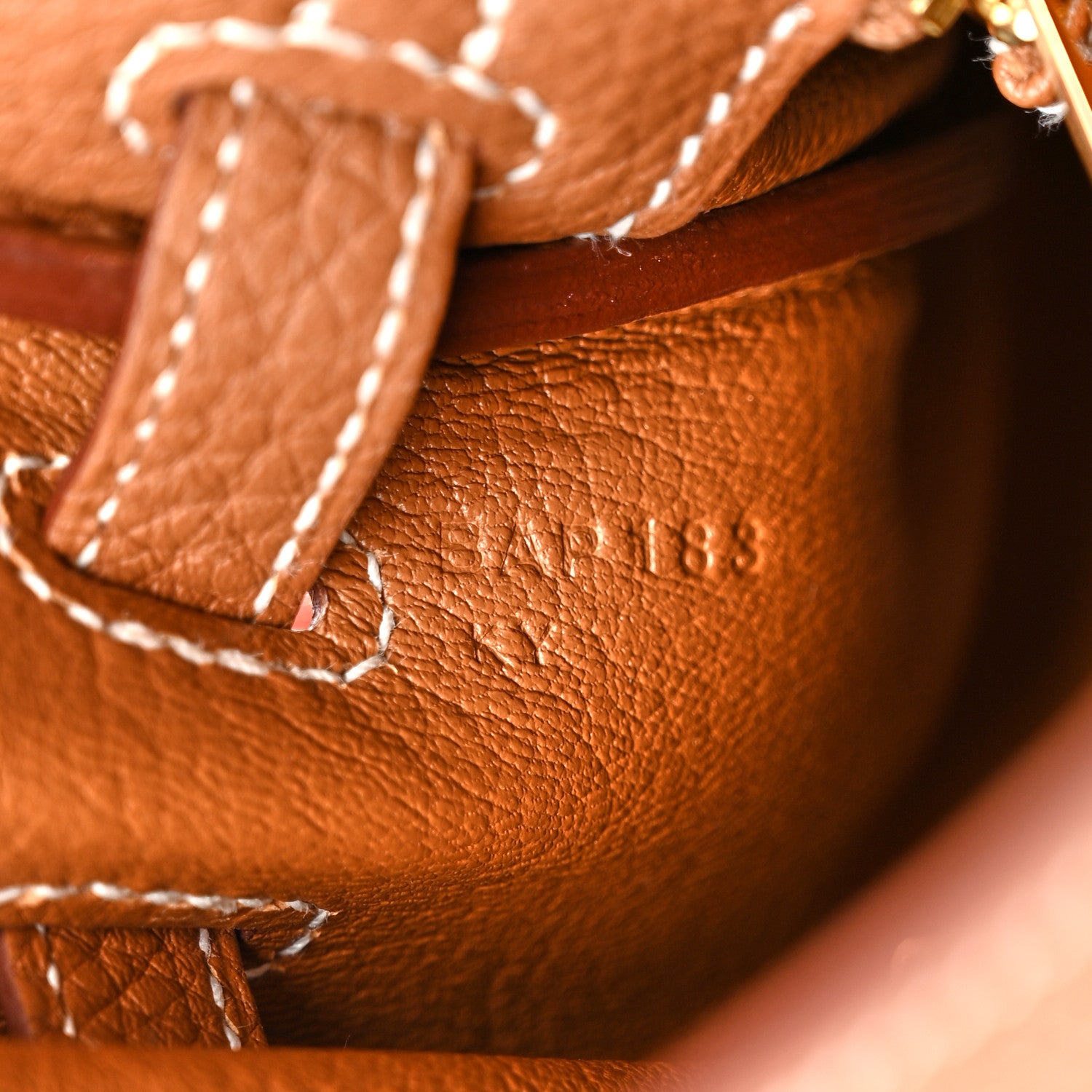 Hermes Togo Kelly Retourne 25 Gold 6 of 10