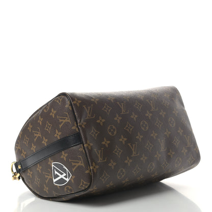 Louis Vuitton Monogram My World Tour Speedy Bandouliere 30 Black 3 of 5