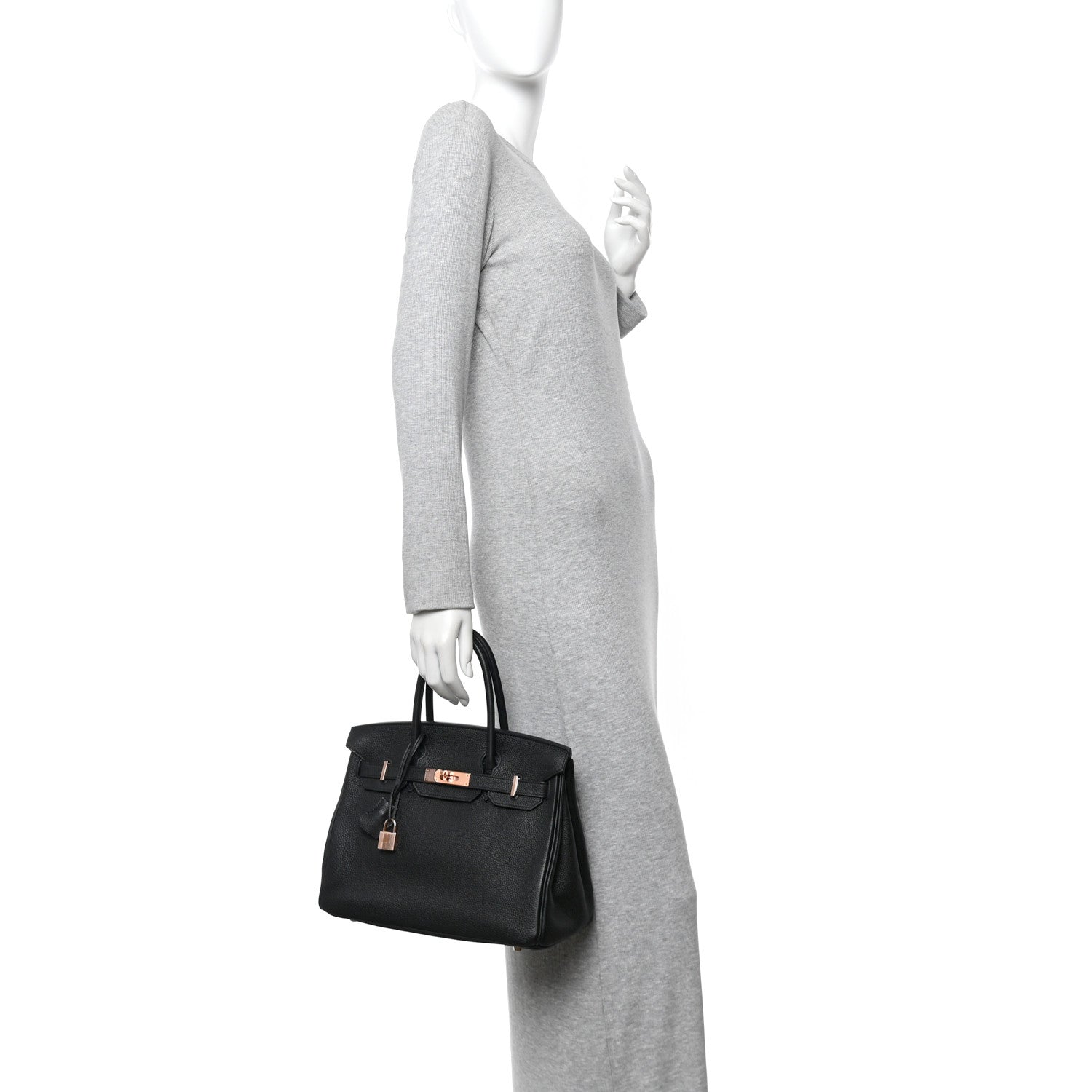 Hermes Togo Birkin 30 Black 2 of 11