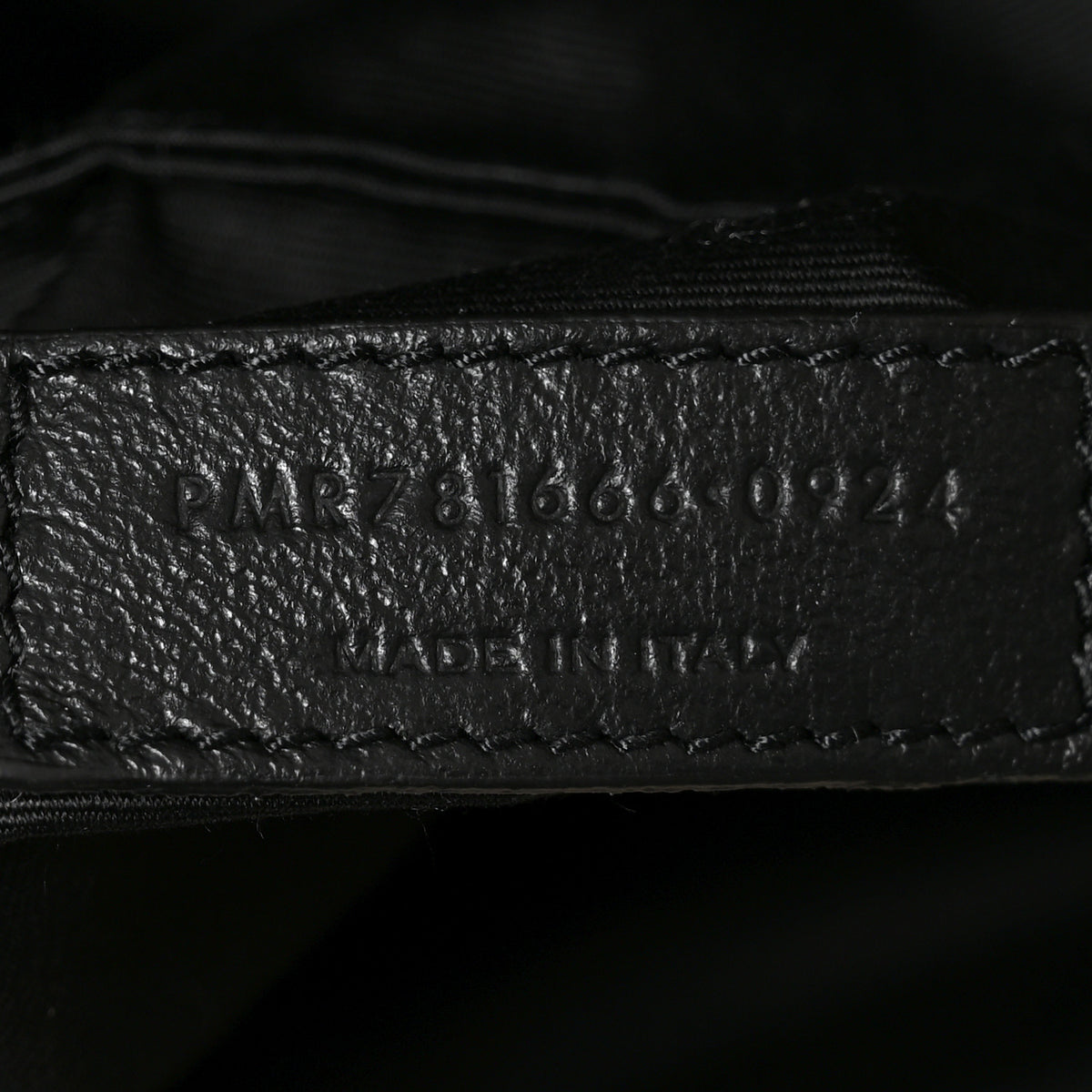 Lambskin Matelasse Monogram Medium Jamie 4.3 Pochon Crema Soft
