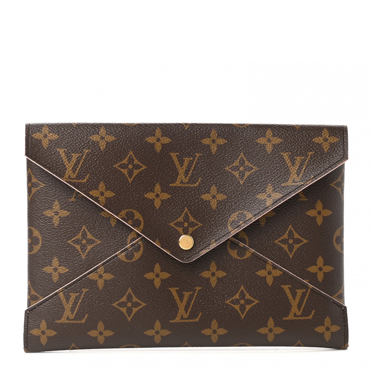 Monogram Large Kirigami Pochette Insert Rose Ballerine