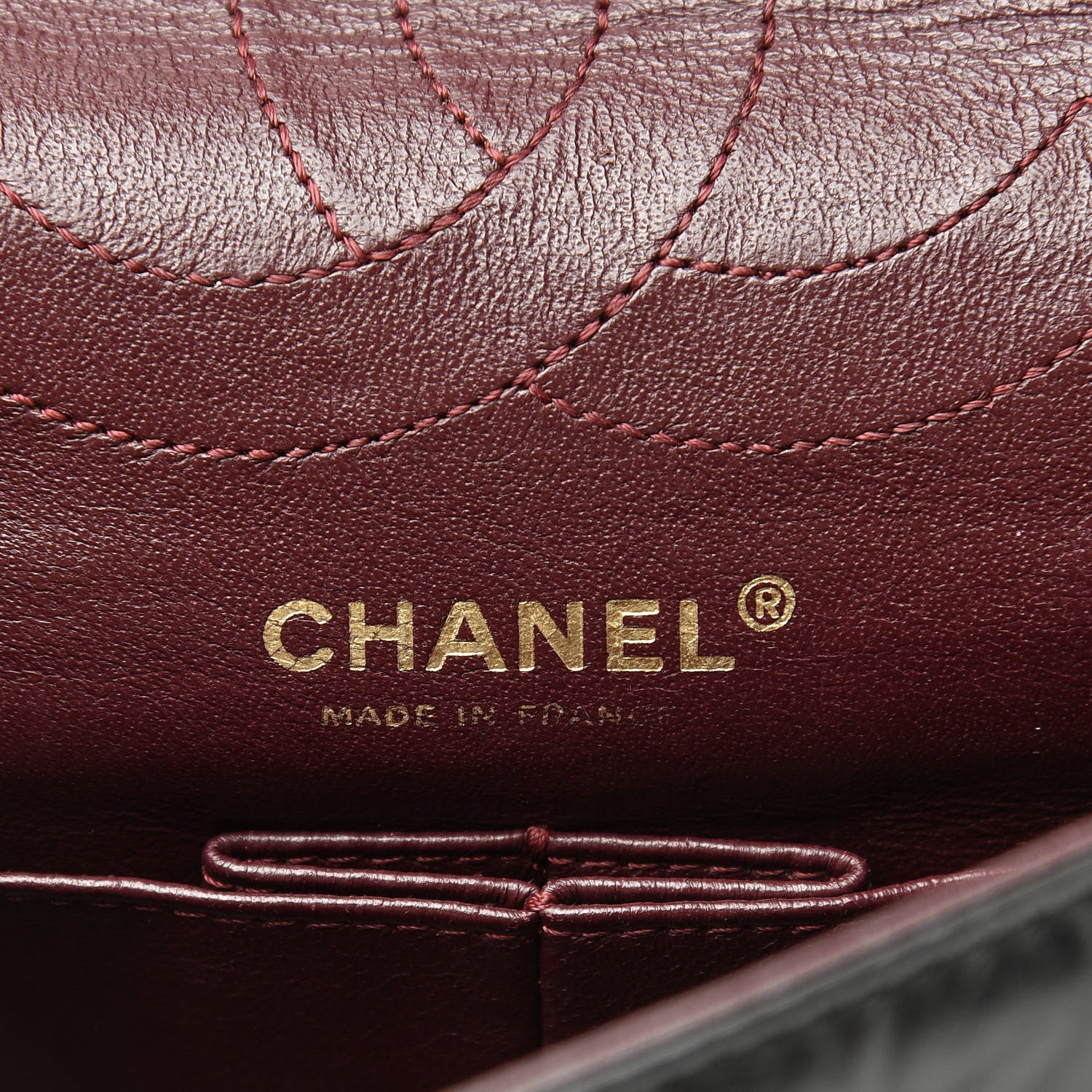 Chanel Aged Calfskin Quilted 2.55 Reissue 225 Flap Black 6 of 15