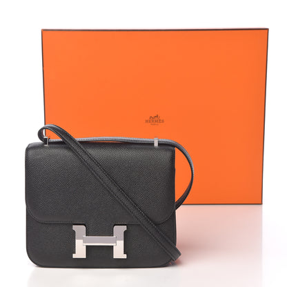 Hermes Epsom Constance 18 Black 20 of 20