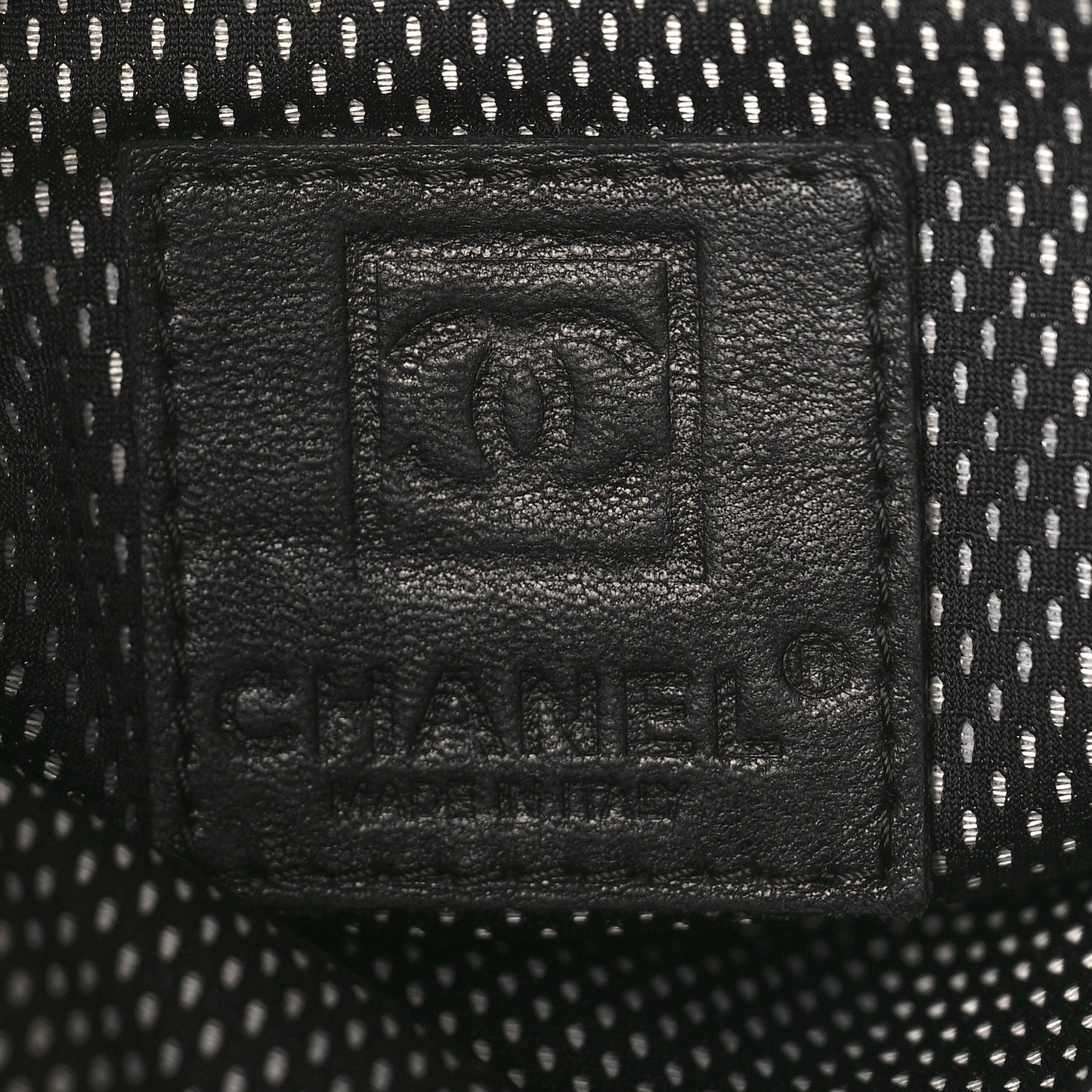 Coated Canvas Sport Crossbody Black