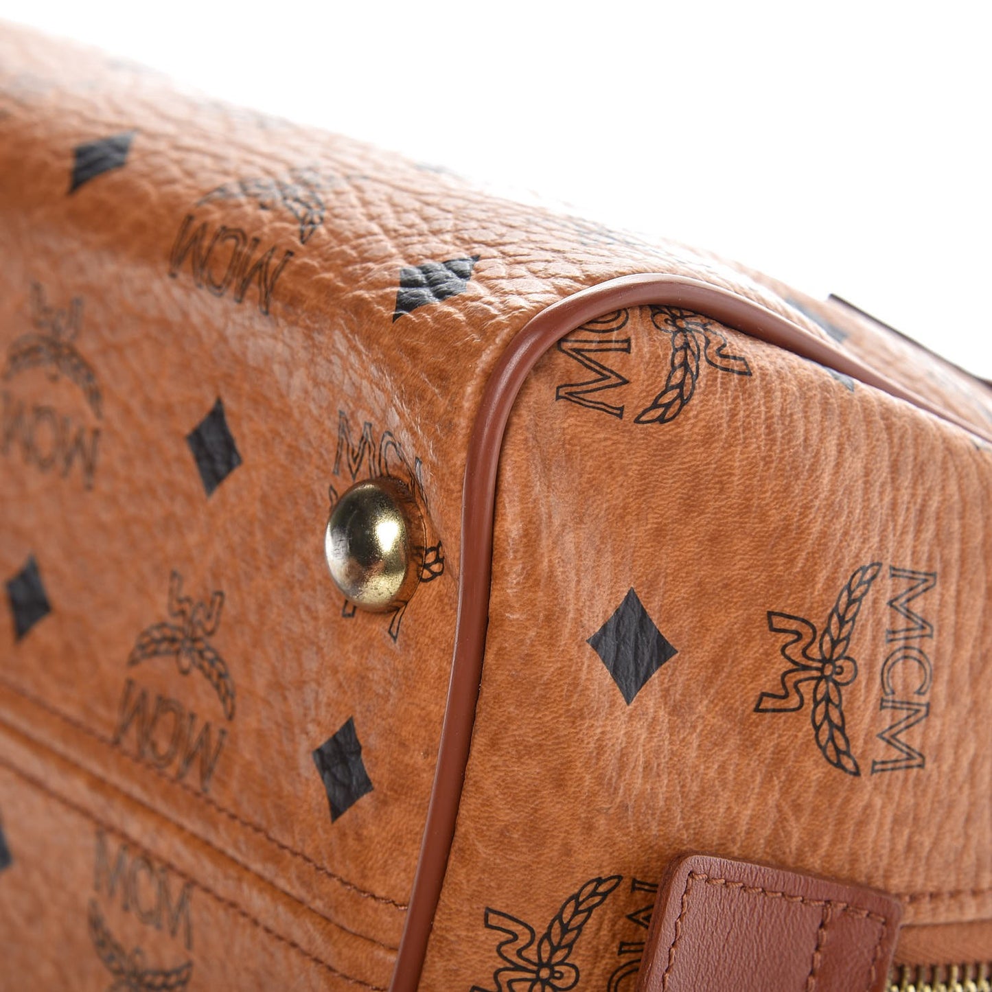 Visetos Boston Bag Cognac
