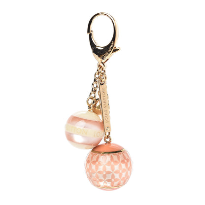 Louis Vuitton Mini Lin Croisette Bag Charm Pink 1 of 2