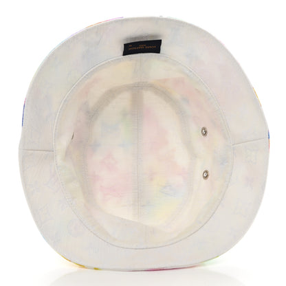 Louis Vuitton Watercolor Cotton Transformable Bob Bucket Hat 58 Multicolor 7 of 10
