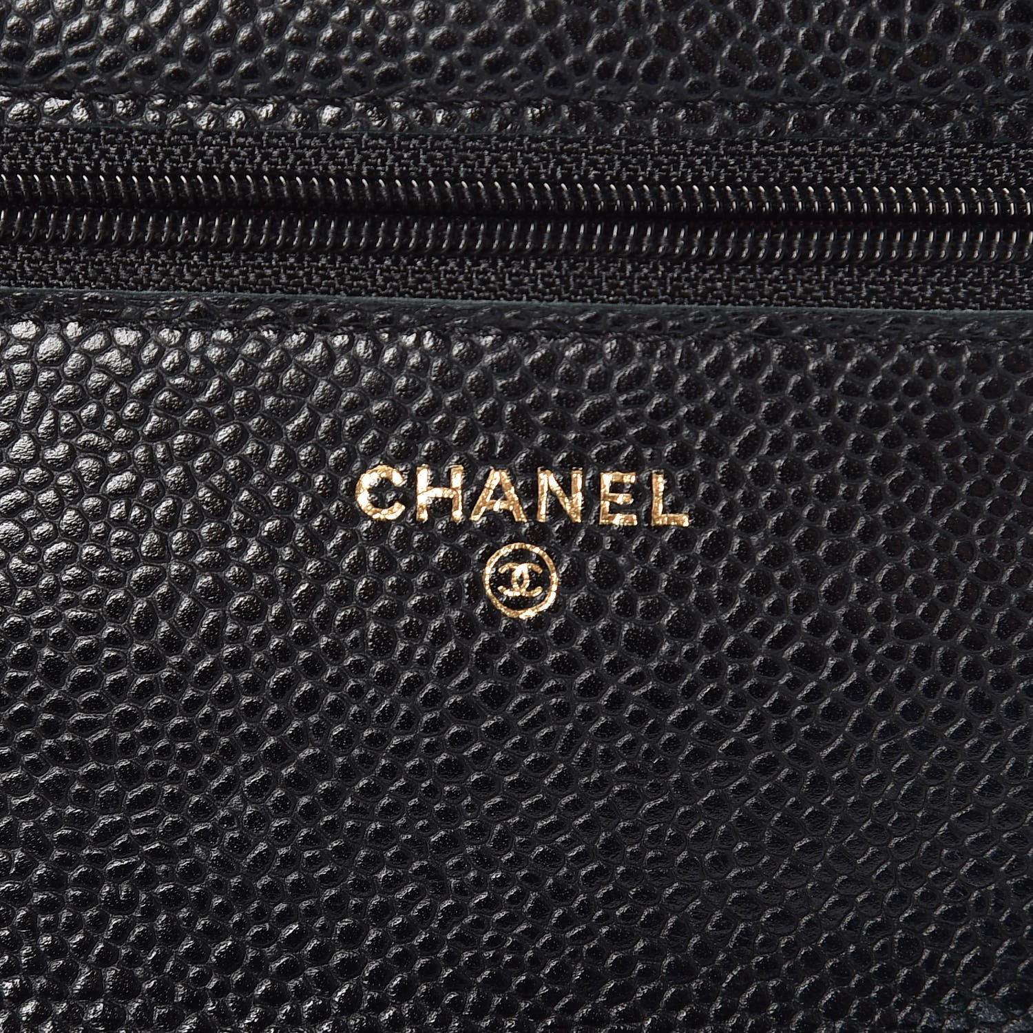 Chanel Caviar Quilted Wallet On Chain WOC Black 6 of 11