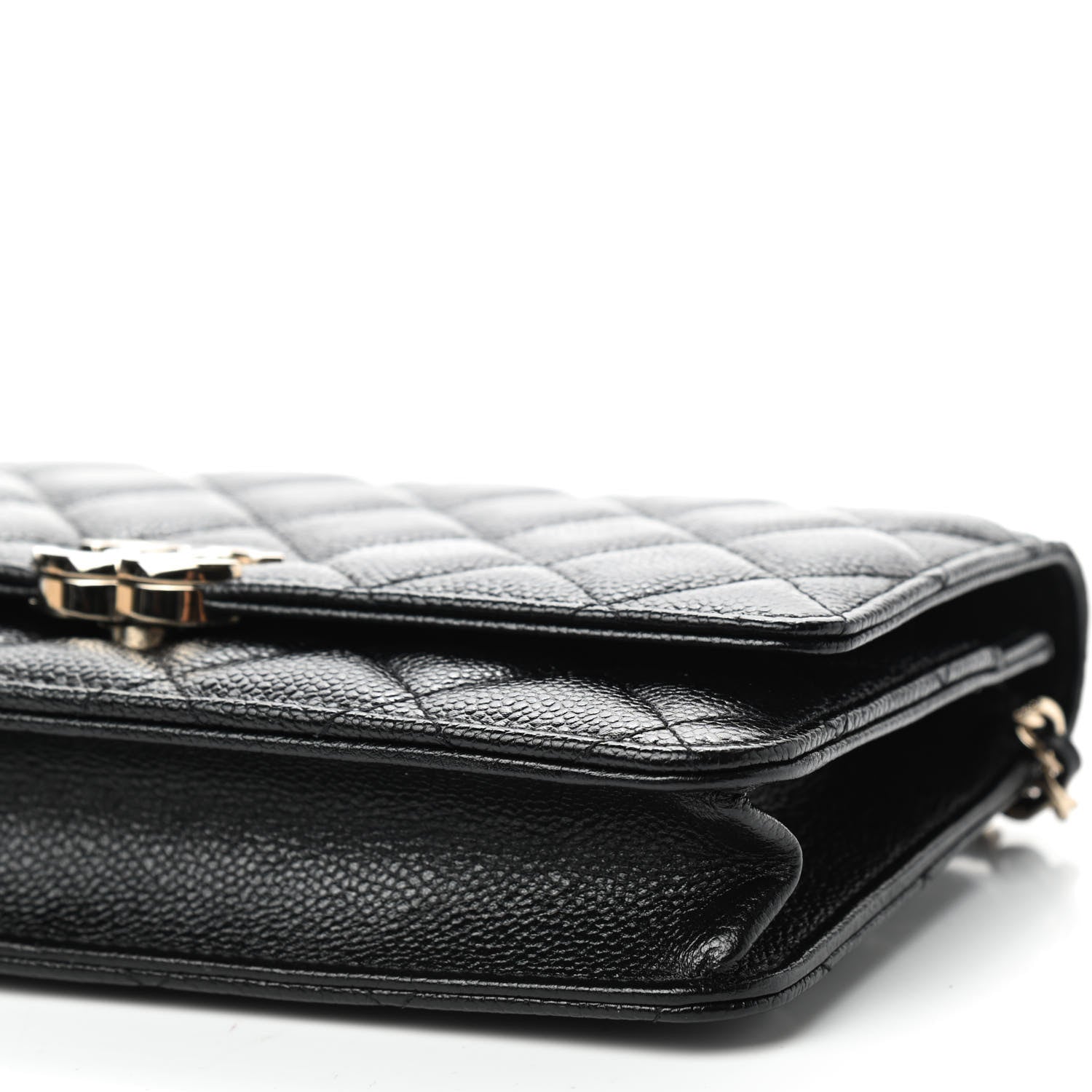 Chanel Caviar Quilted Wallet On Chain WOC Black 6 of 9