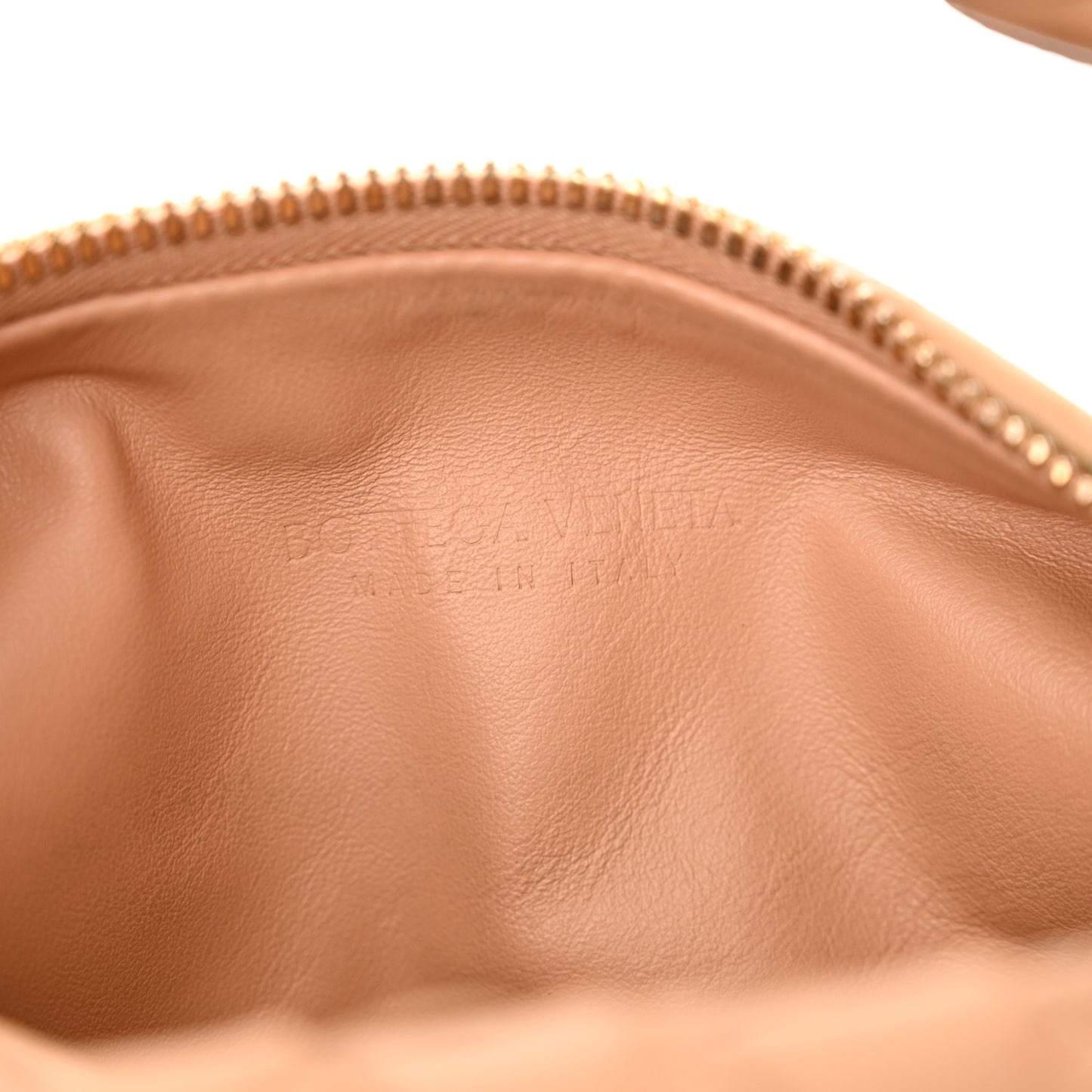 Nappa Intrecciato Mini Jodie Sandalwood