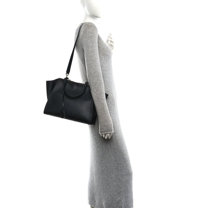 Fendi Vitello Dolce Shiny Nappa Petite 3Jours Tote Black 2 of 10