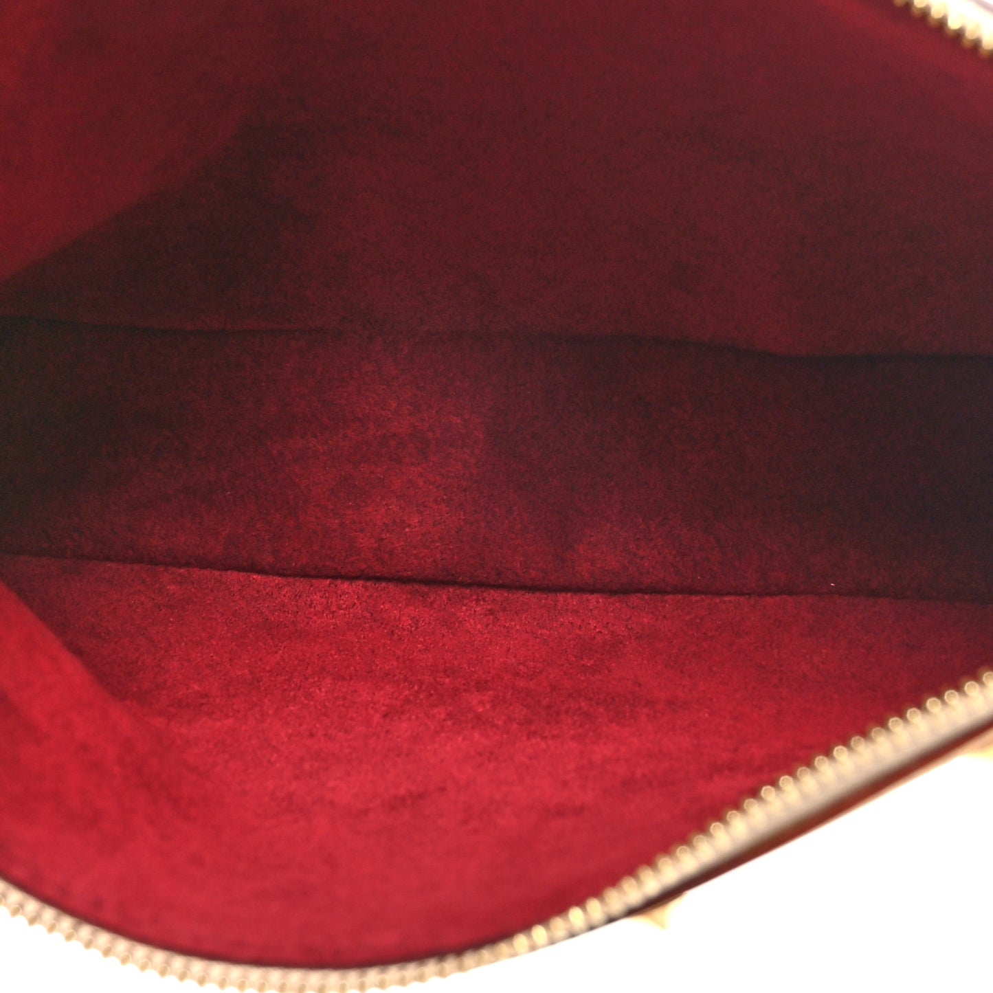 Monogram Multicolor Pochette Accessories White