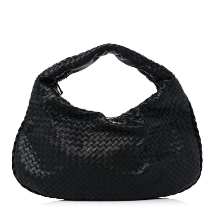 Bottega Veneta Nappa Intrecciato Large Veneta Hobo Black 1 of 8