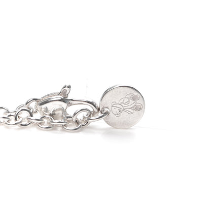 Gucci Sterling Silver Baby Charm Necklace 7 of 8